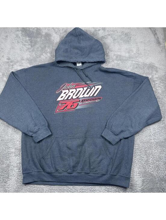 Gildan Other - Gildan Heavy Blend Hooded Sweatshirt with John Brown 76 Graphic